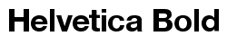 Helvetica Bold